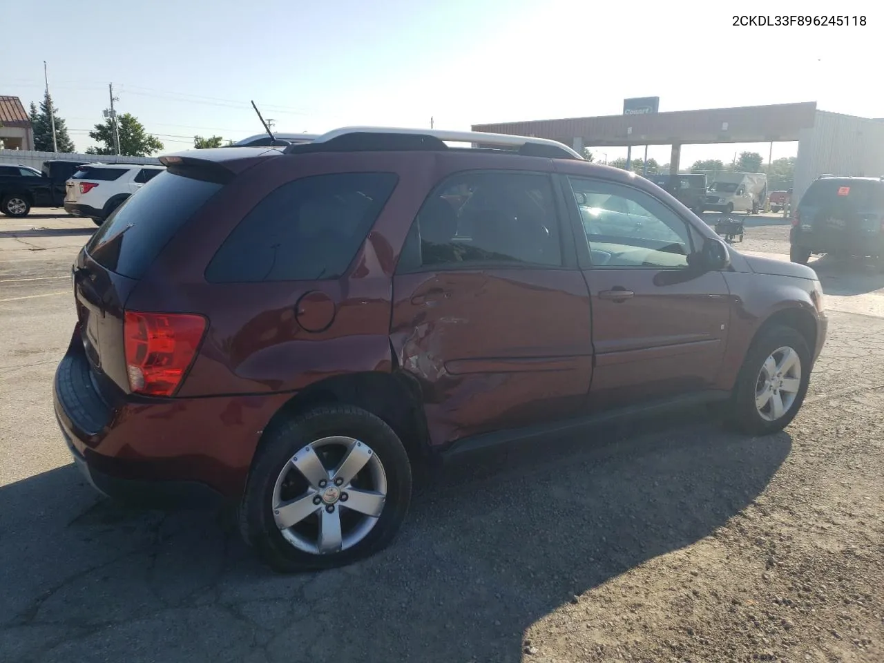 2009 Pontiac Torrent VIN: 2CKDL33F896245118 Lot: 63831454