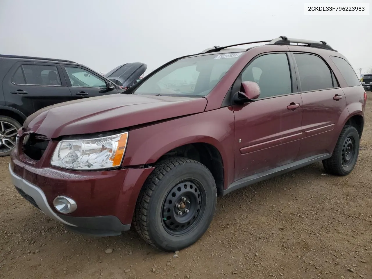 2009 Pontiac Torrent VIN: 2CKDL33F796223983 Lot: 77828634