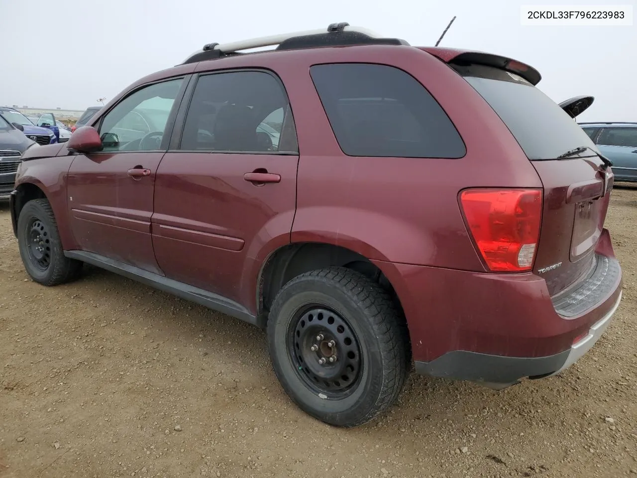 2009 Pontiac Torrent VIN: 2CKDL33F796223983 Lot: 77828634