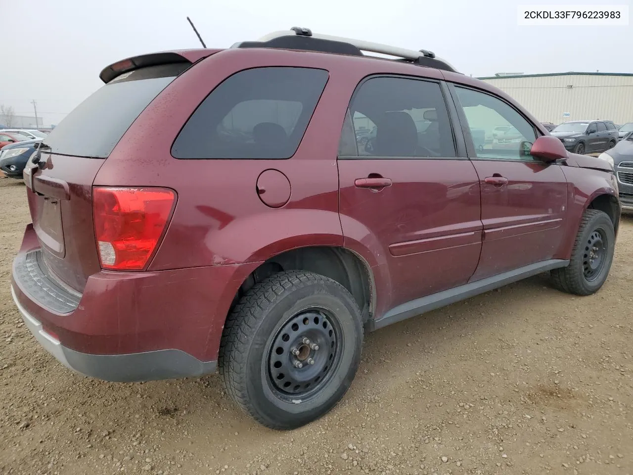 2009 Pontiac Torrent VIN: 2CKDL33F796223983 Lot: 77828634