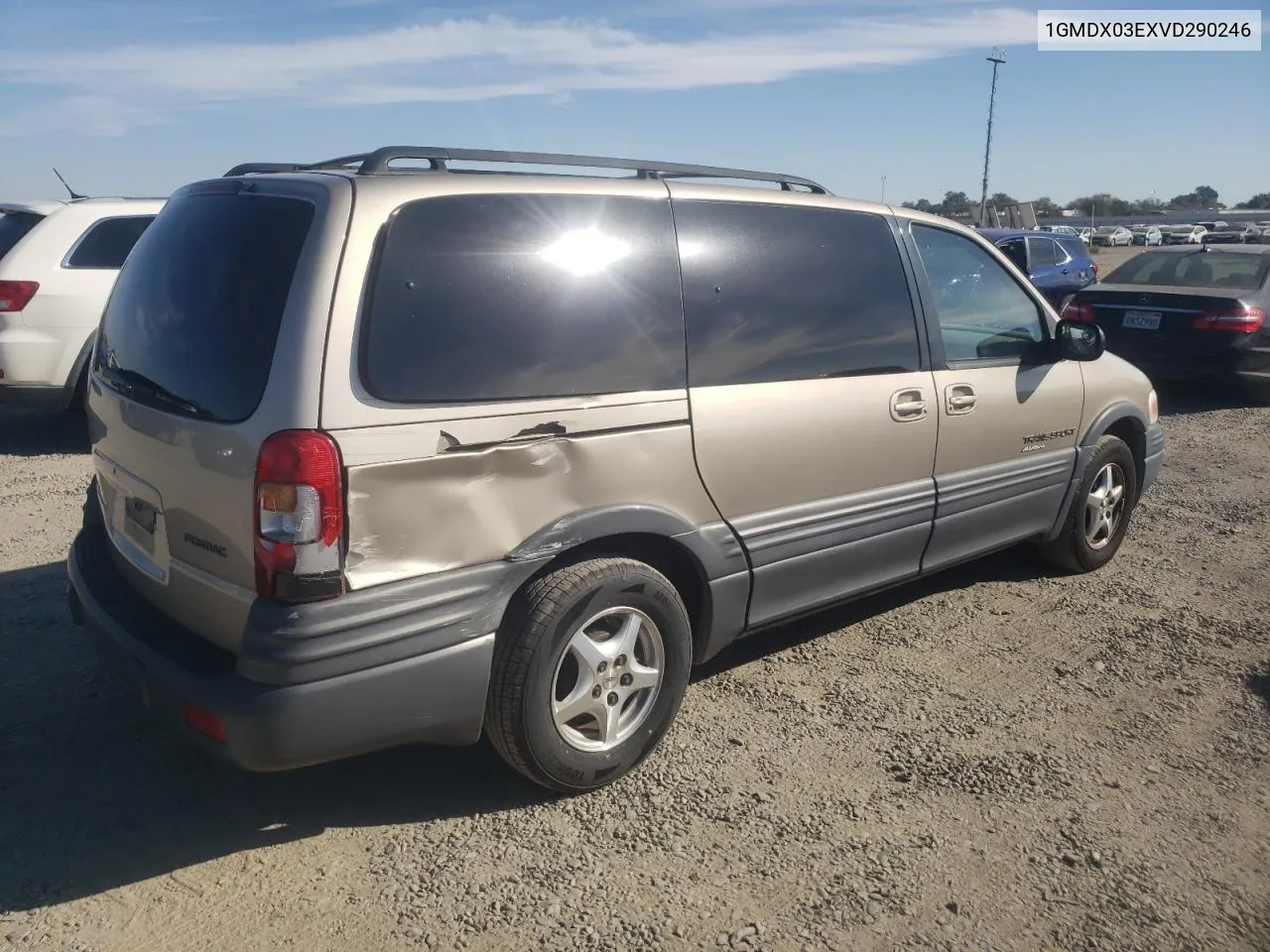 1997 Pontiac Trans Sport VIN: 1GMDX03EXVD290246 Lot: 77526084