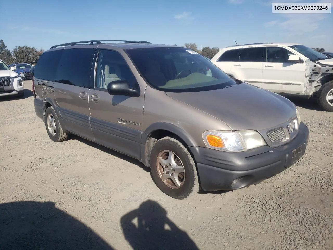 1997 Pontiac Trans Sport VIN: 1GMDX03EXVD290246 Lot: 77526084