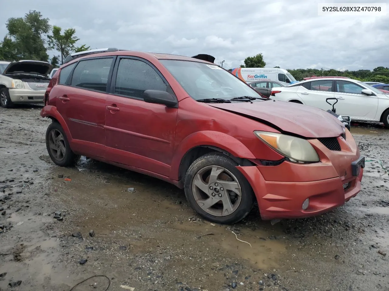 5Y2SL628X3Z470798 2003 Pontiac Vibe