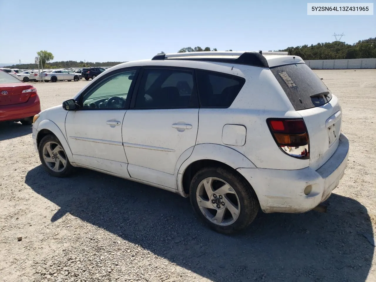 2003 Pontiac Vibe Gt VIN: 5Y2SN64L13Z431965 Lot: 67673924