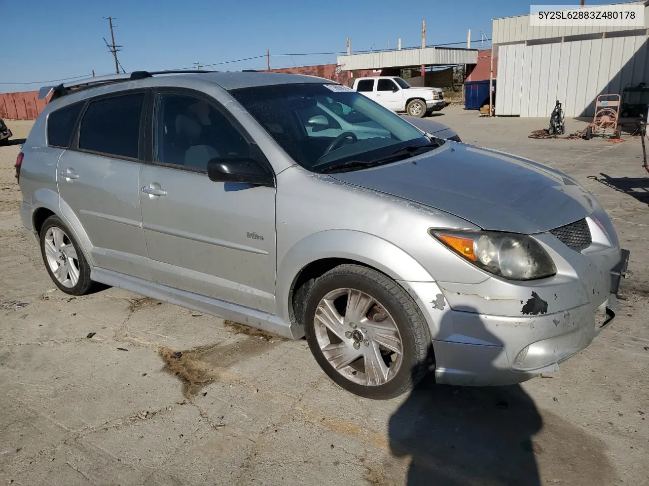 2003 Pontiac Vibe VIN: 5Y2SL62883Z480178 Lot: 71893674