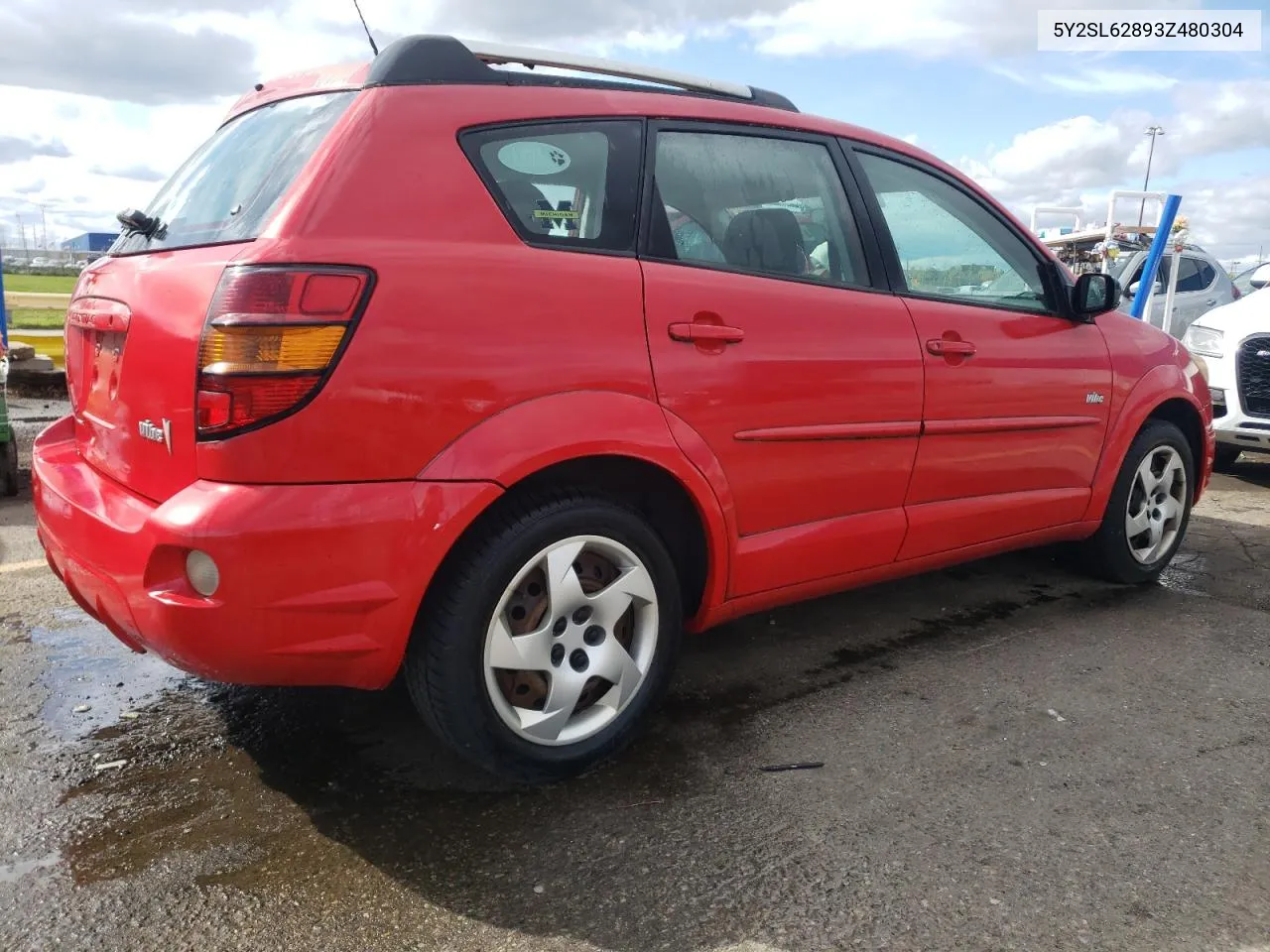 2003 Pontiac Vibe VIN: 5Y2SL62893Z480304 Lot: 75684814