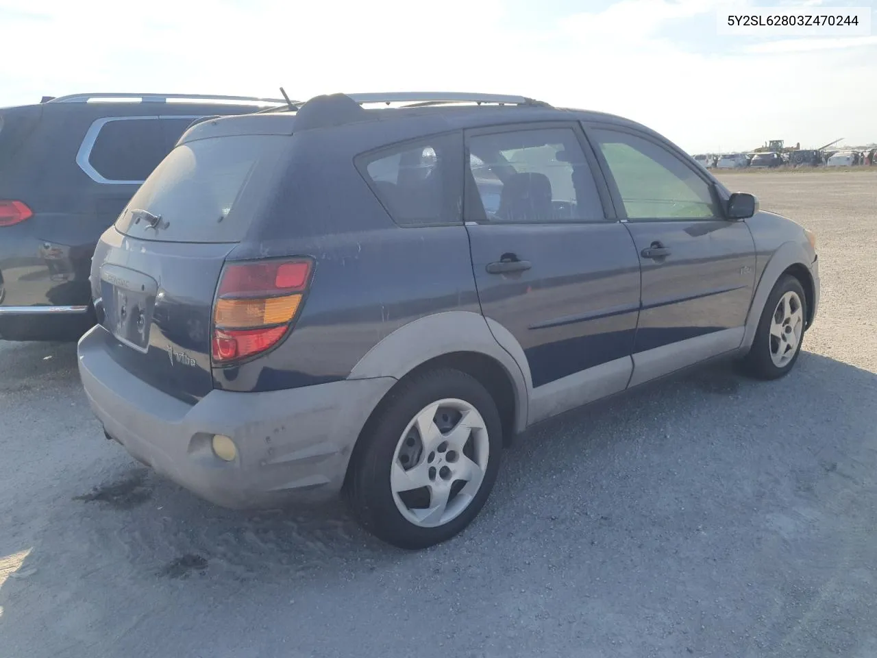 2003 Pontiac Vibe VIN: 5Y2SL62803Z470244 Lot: 75747554