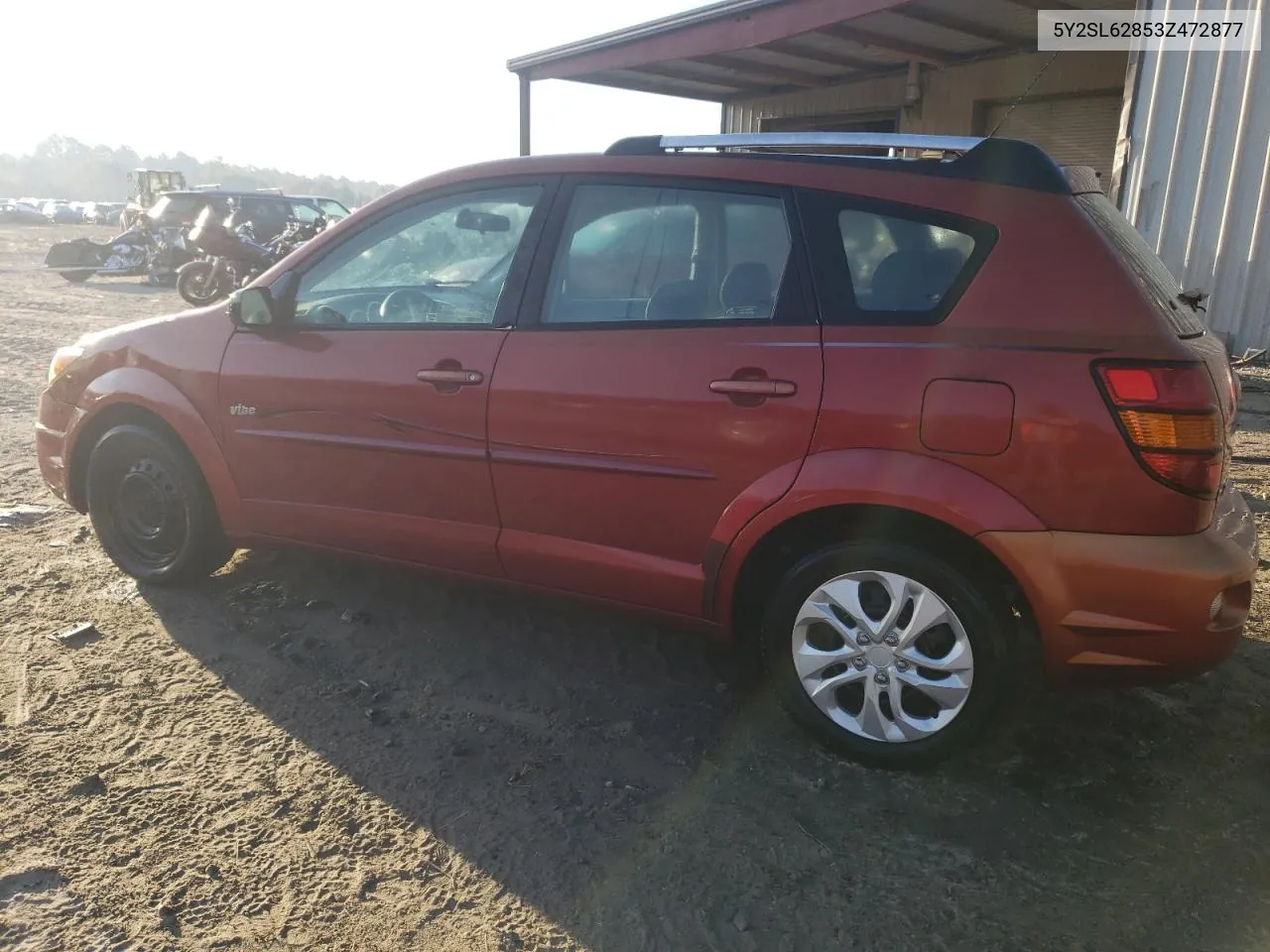 2003 Pontiac Vibe VIN: 5Y2SL62853Z472877 Lot: 76325194