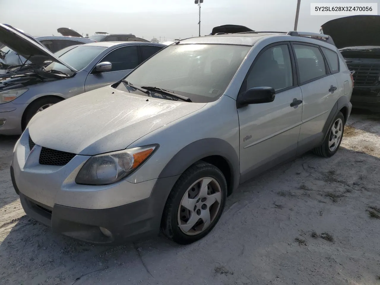 2003 Pontiac Vibe VIN: 5Y2SL628X3Z470056 Lot: 76458874