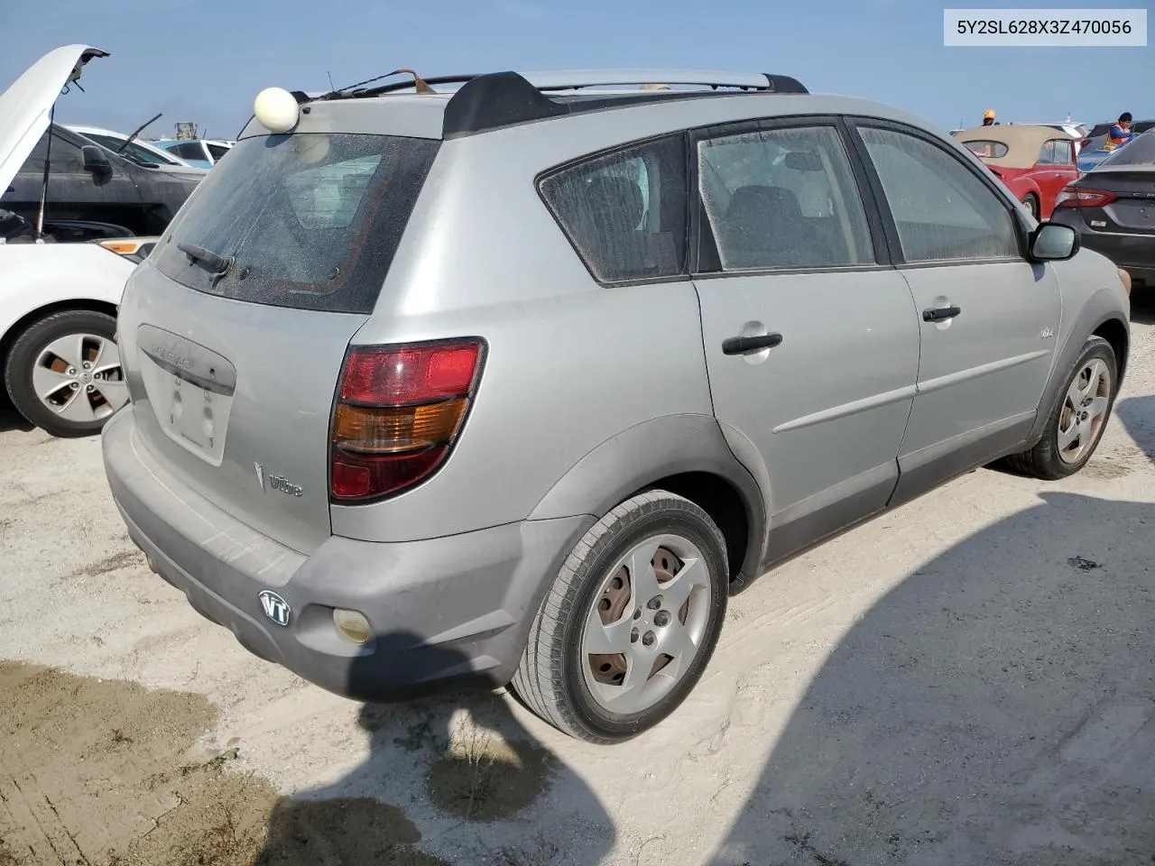 2003 Pontiac Vibe VIN: 5Y2SL628X3Z470056 Lot: 76458874