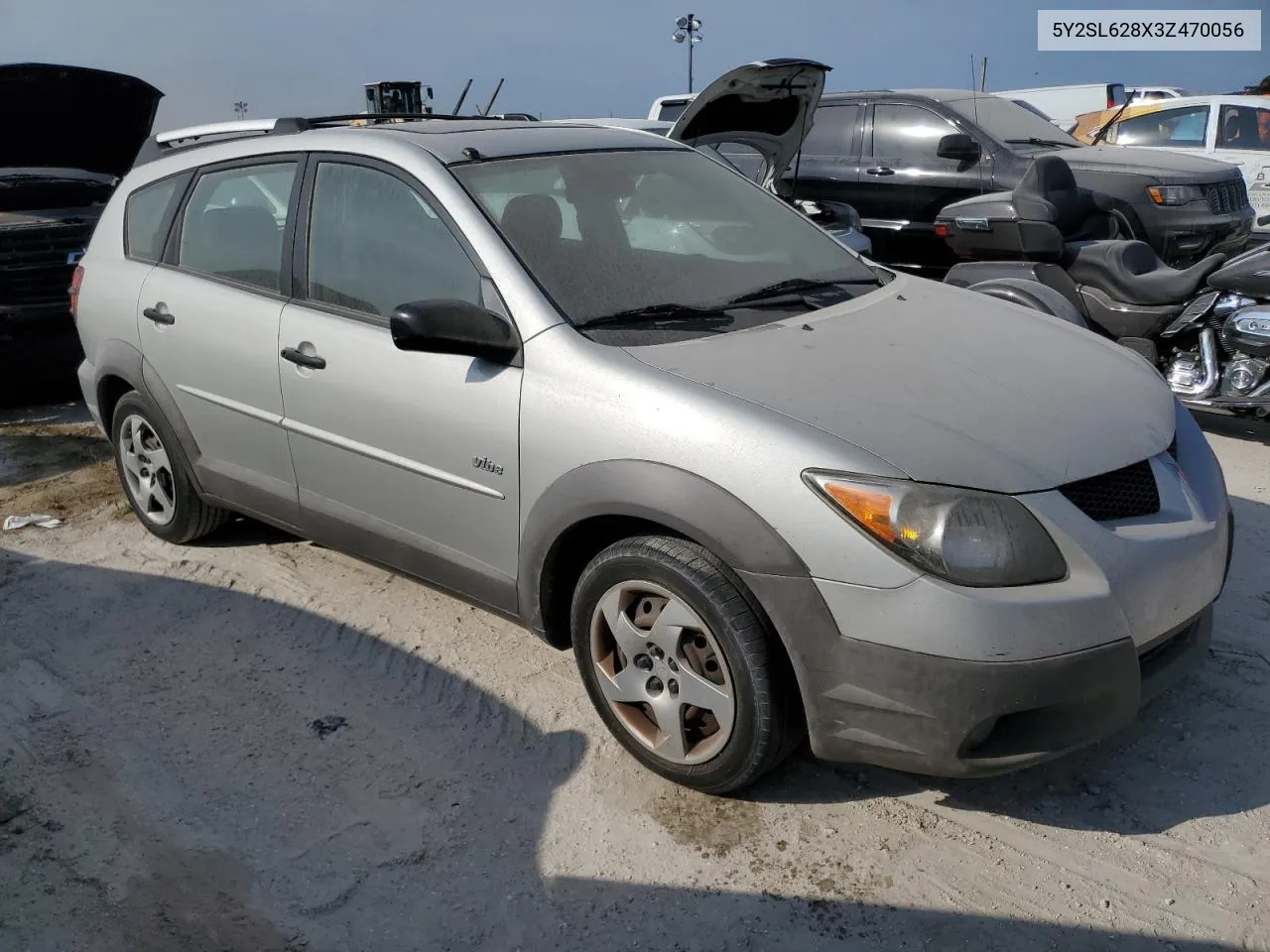 2003 Pontiac Vibe VIN: 5Y2SL628X3Z470056 Lot: 76458874