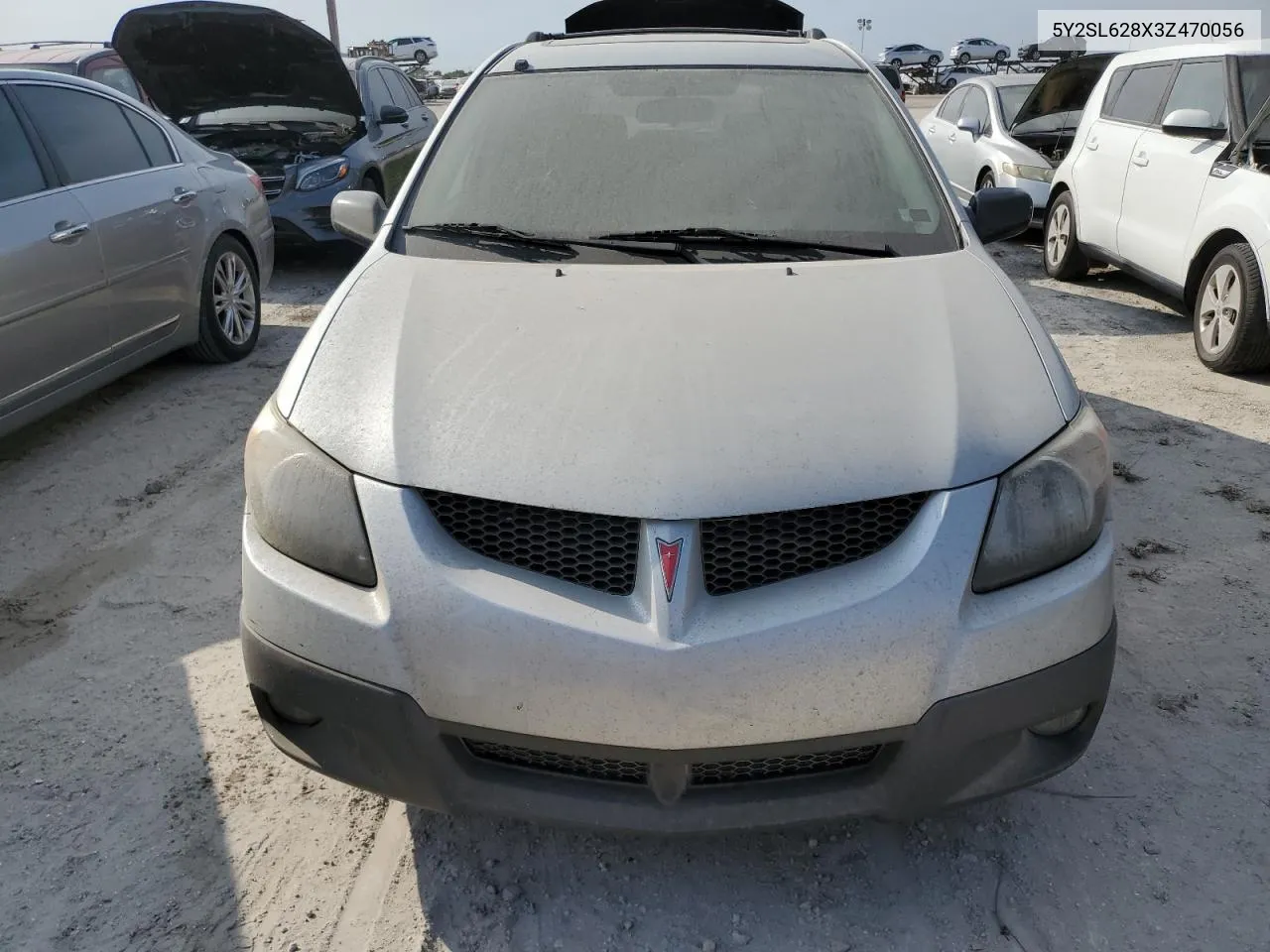 2003 Pontiac Vibe VIN: 5Y2SL628X3Z470056 Lot: 76458874