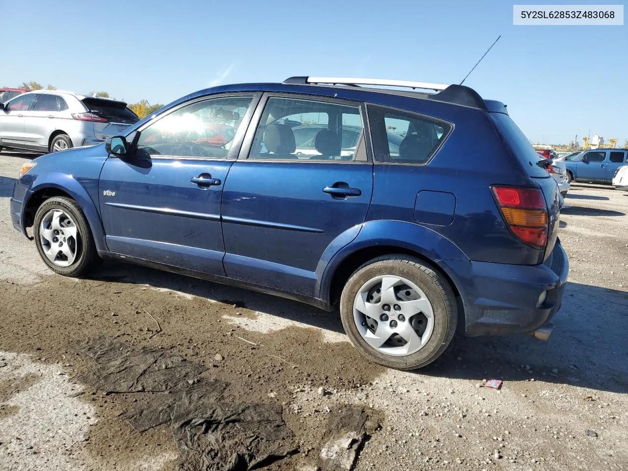 2003 Pontiac Vibe VIN: 5Y2SL62853Z483068 Lot: 77193354