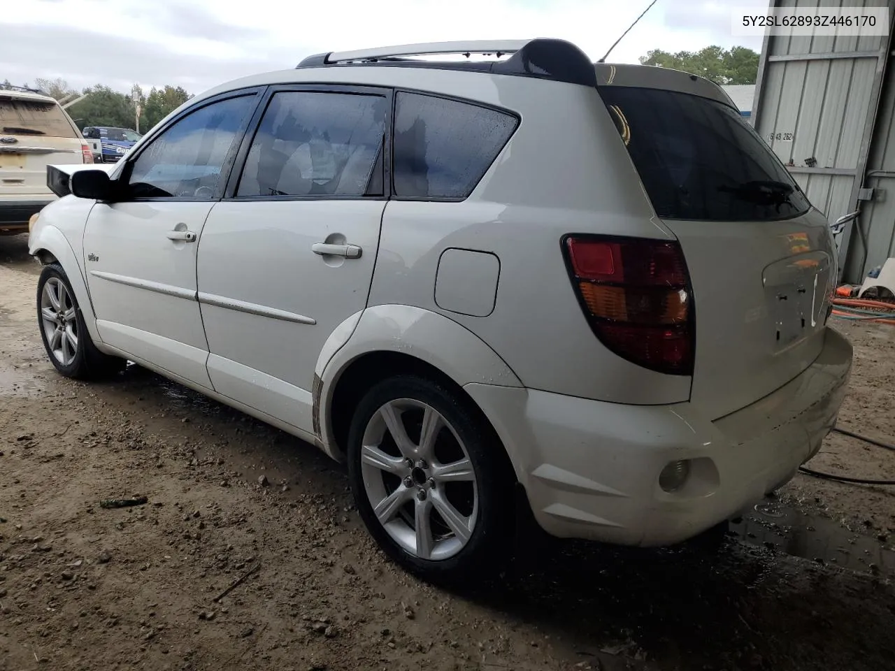 2003 Pontiac Vibe VIN: 5Y2SL62893Z446170 Lot: 77687384