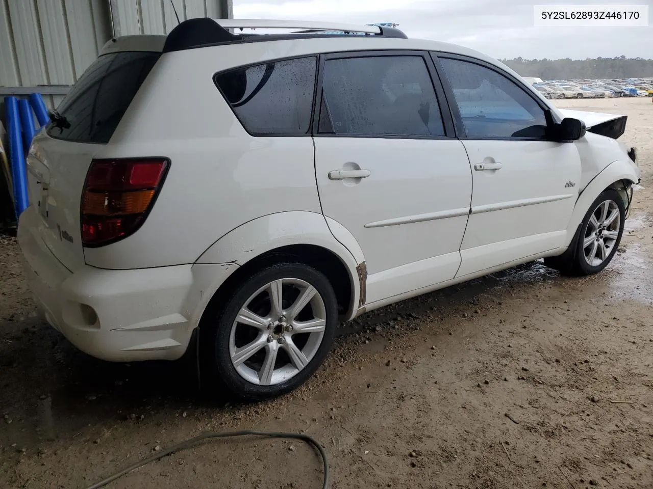 2003 Pontiac Vibe VIN: 5Y2SL62893Z446170 Lot: 77687384