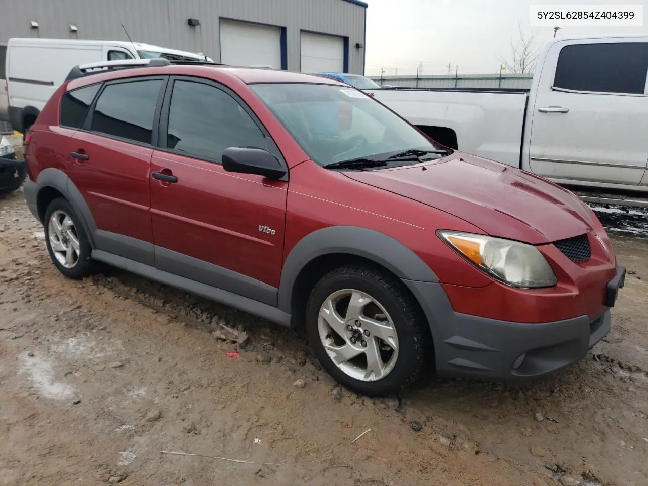 2004 Pontiac Vibe VIN: 5Y2SL62854Z404399 Lot: 41301594