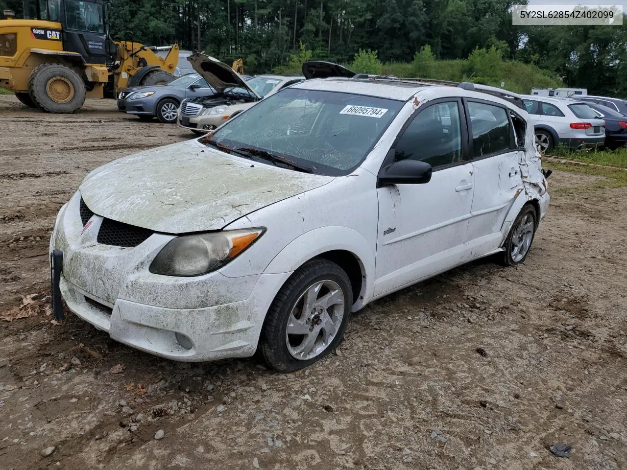 2004 Pontiac Vibe VIN: 5Y2SL62854Z402099 Lot: 66095794