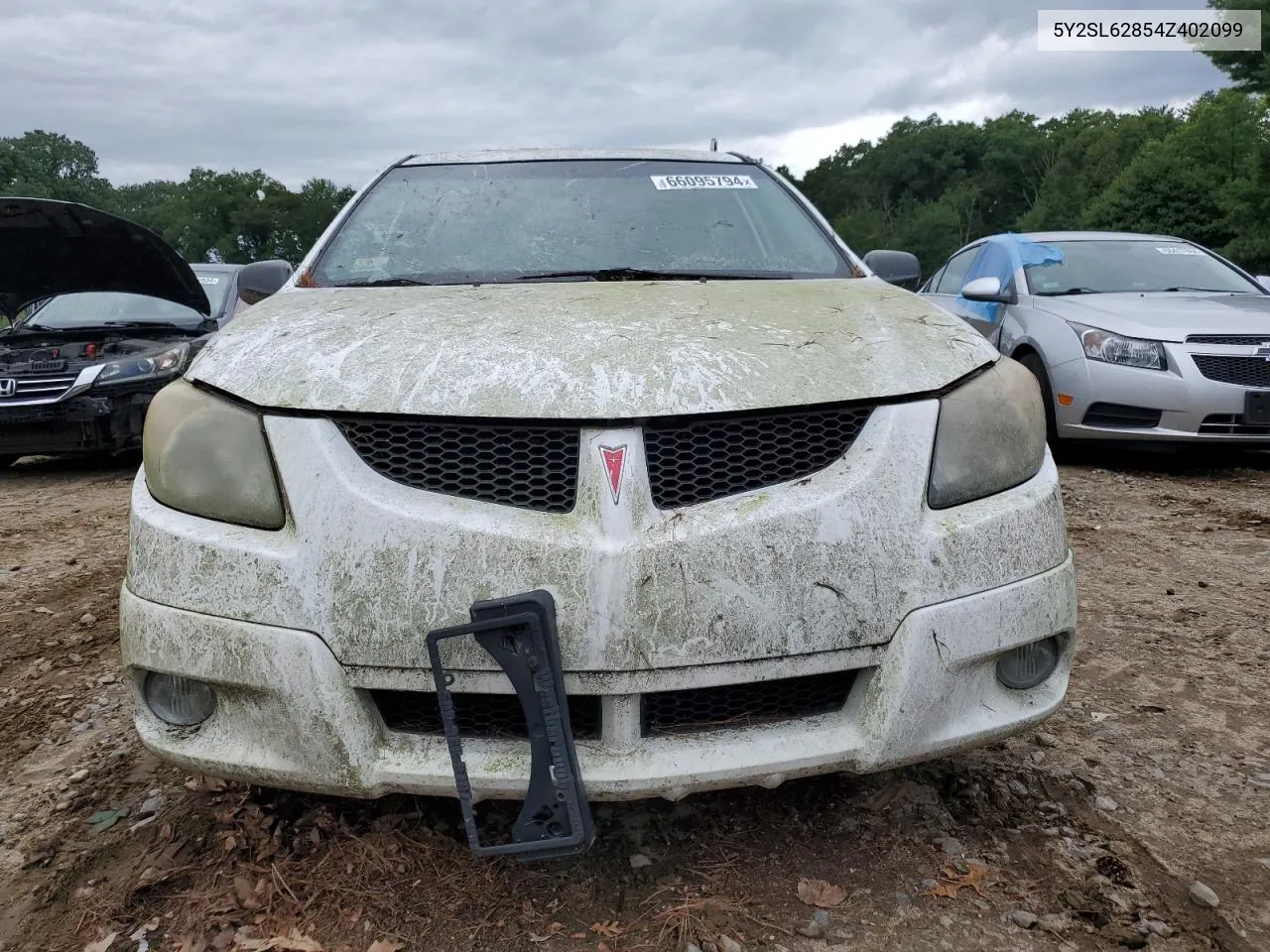 2004 Pontiac Vibe VIN: 5Y2SL62854Z402099 Lot: 66095794