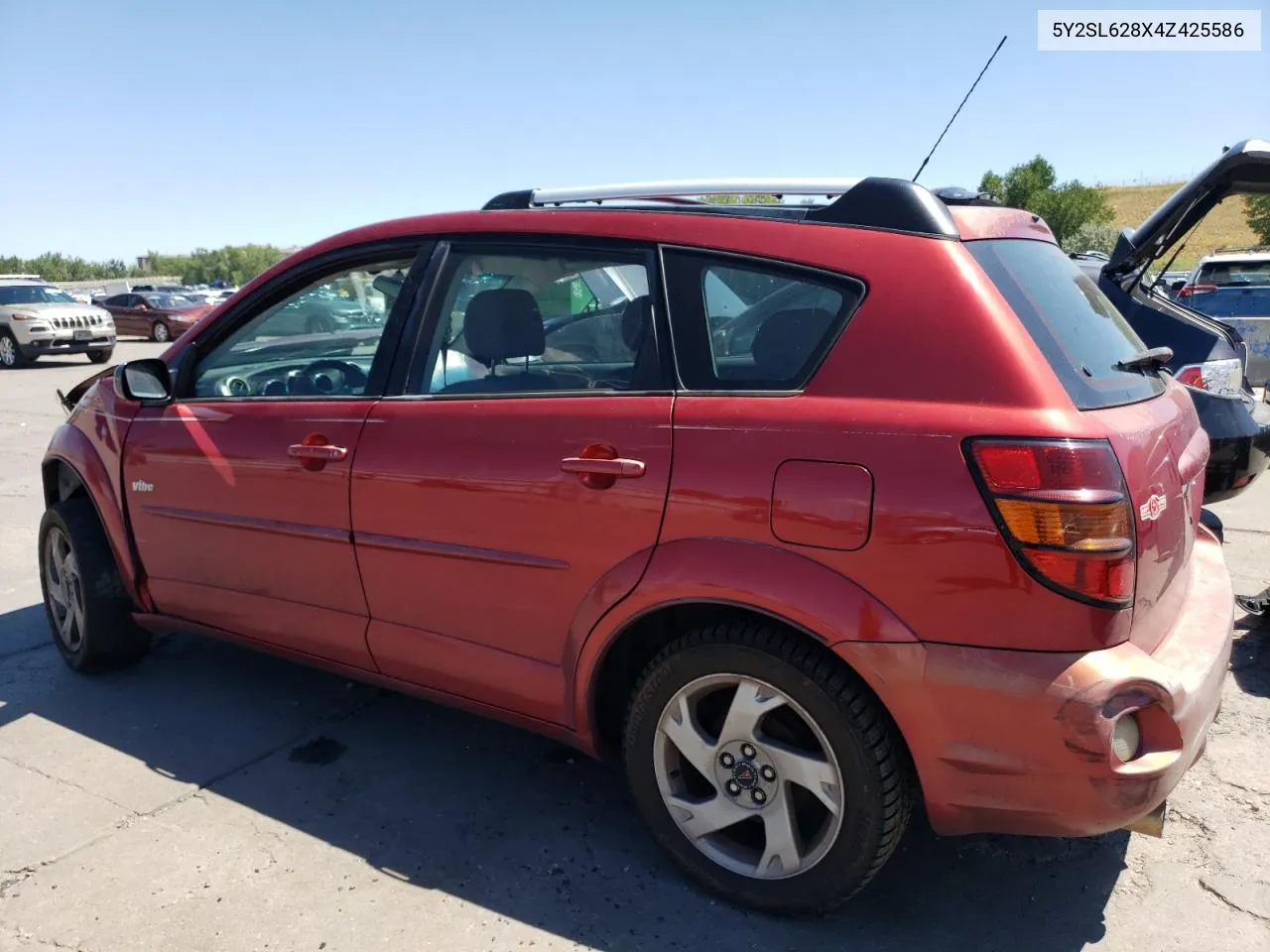 2004 Pontiac Vibe VIN: 5Y2SL628X4Z425586 Lot: 67892224