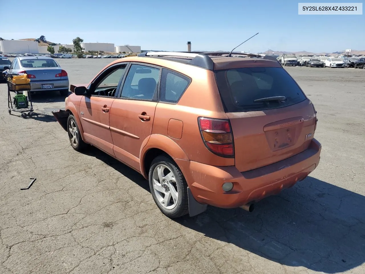 2004 Pontiac Vibe VIN: 5Y2SL628X4Z433221 Lot: 68181174