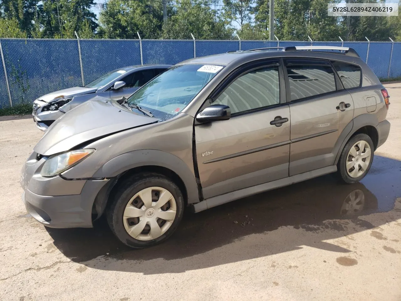 2004 Pontiac Vibe VIN: 5Y2SL62894Z406219 Lot: 69838314