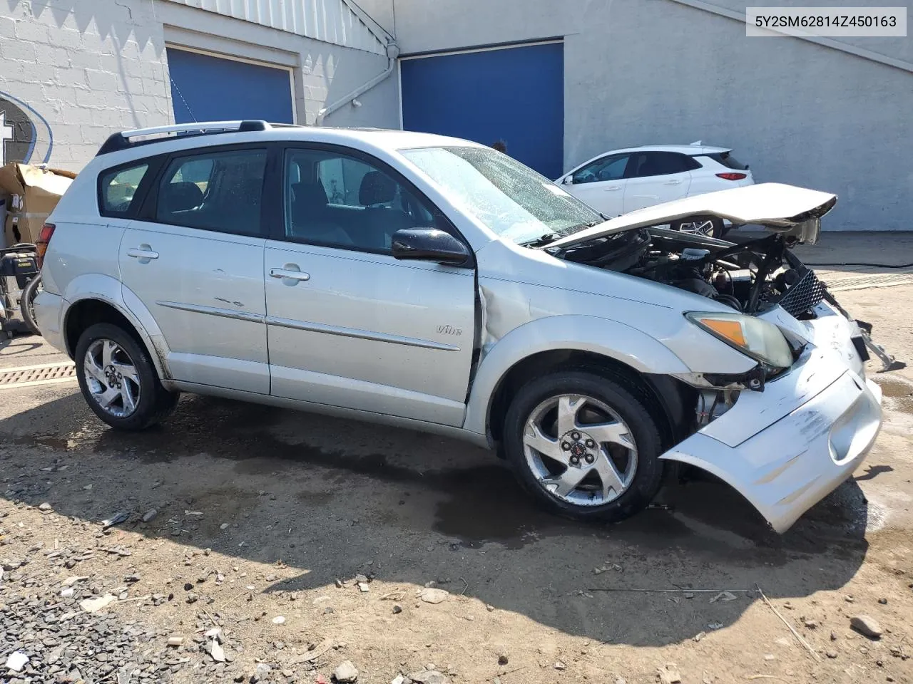 2004 Pontiac Vibe VIN: 5Y2SM62814Z450163 Lot: 70609274