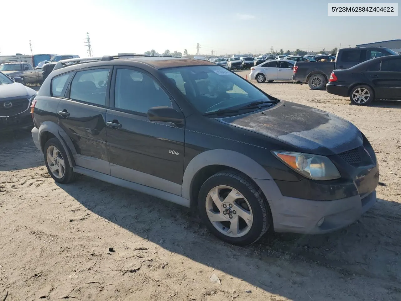 2004 Pontiac Vibe VIN: 5Y2SM62884Z404622 Lot: 71604244