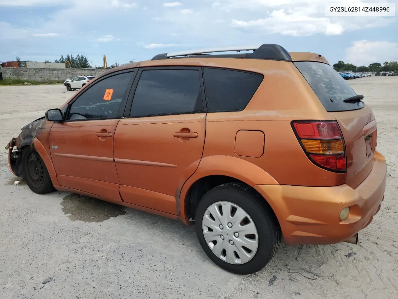 2004 Pontiac Vibe VIN: 5Y2SL62814Z448996 Lot: 72340874