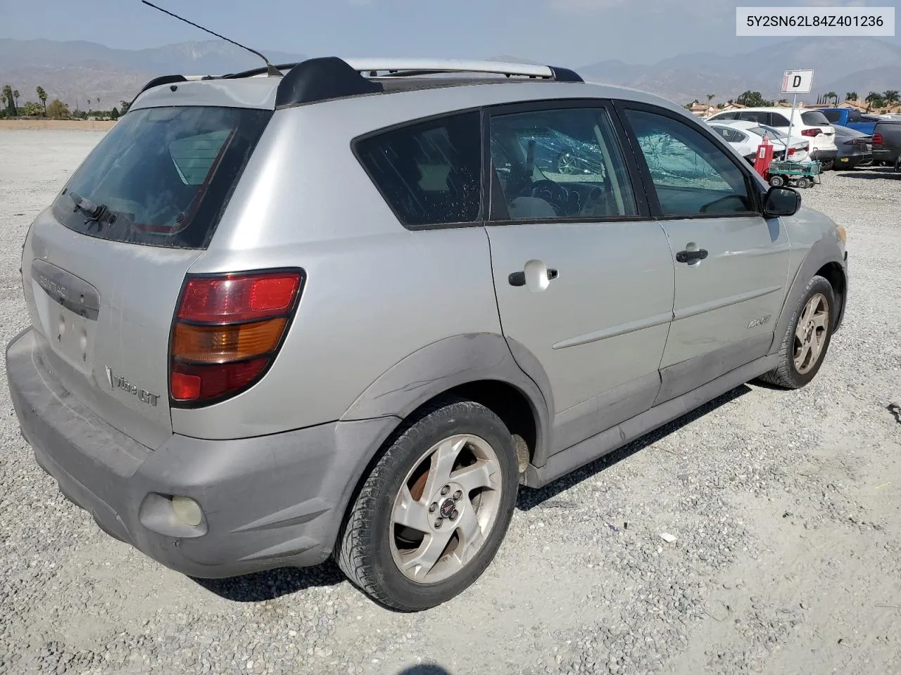 2004 Pontiac Vibe Gt VIN: 5Y2SN62L84Z401236 Lot: 73592694