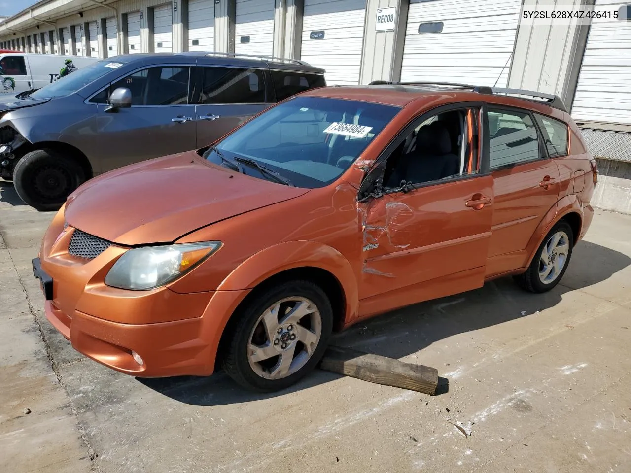 2004 Pontiac Vibe VIN: 5Y2SL628X4Z426415 Lot: 73664984