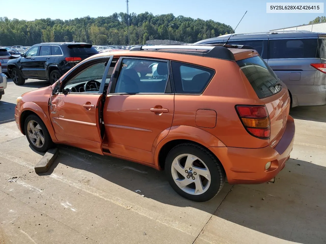 2004 Pontiac Vibe VIN: 5Y2SL628X4Z426415 Lot: 73664984