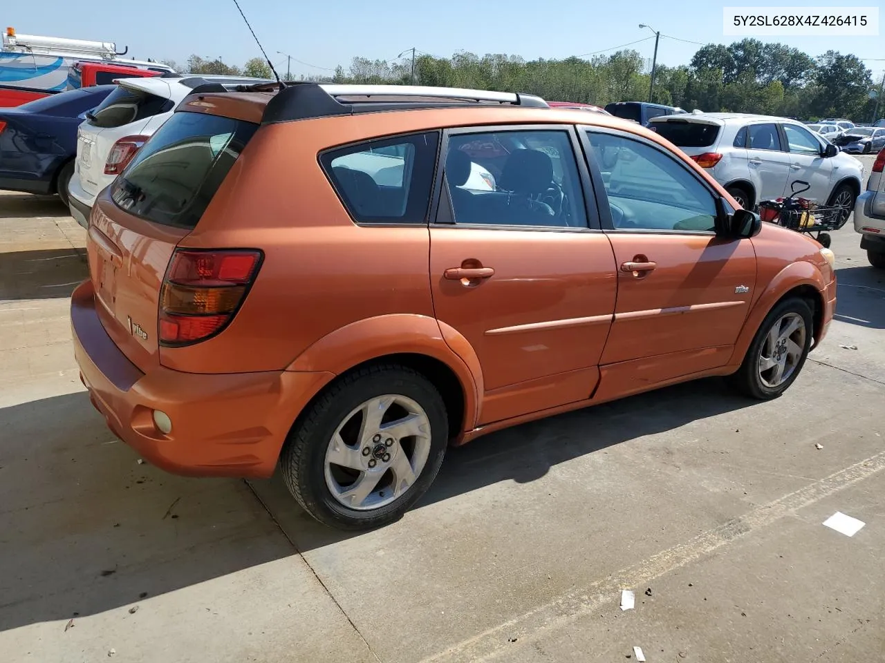 2004 Pontiac Vibe VIN: 5Y2SL628X4Z426415 Lot: 73664984