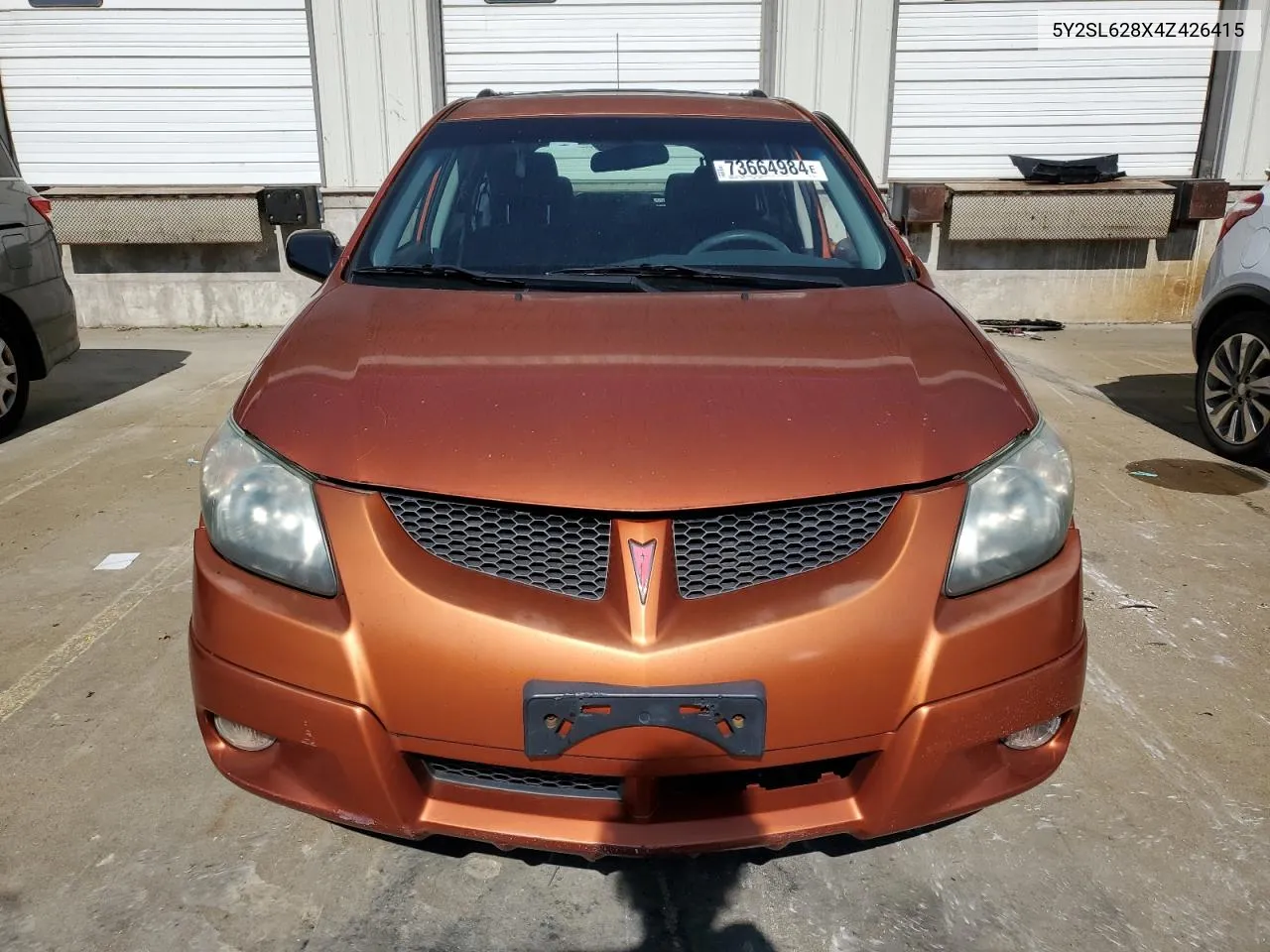 2004 Pontiac Vibe VIN: 5Y2SL628X4Z426415 Lot: 73664984