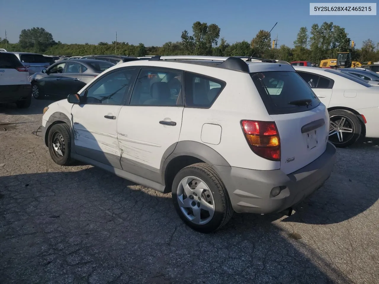 2004 Pontiac Vibe VIN: 5Y2SL628X4Z465215 Lot: 74064114