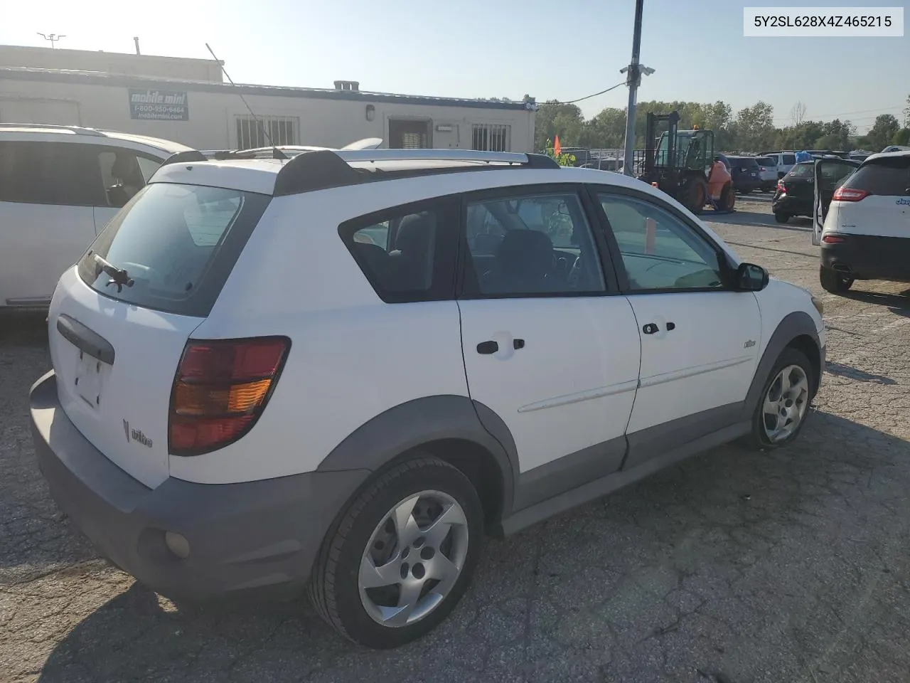 2004 Pontiac Vibe VIN: 5Y2SL628X4Z465215 Lot: 74064114