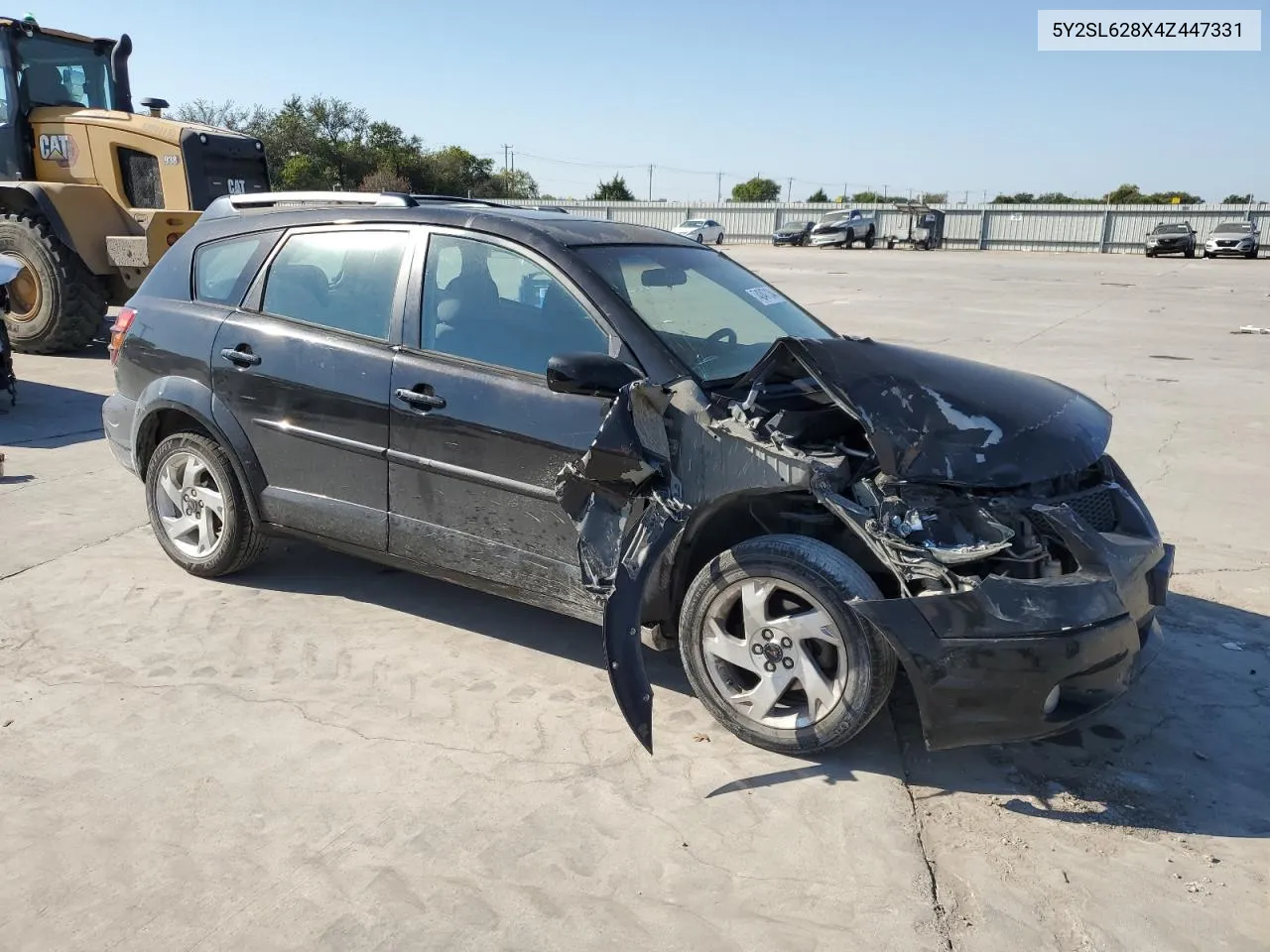 2004 Pontiac Vibe VIN: 5Y2SL628X4Z447331 Lot: 74247134