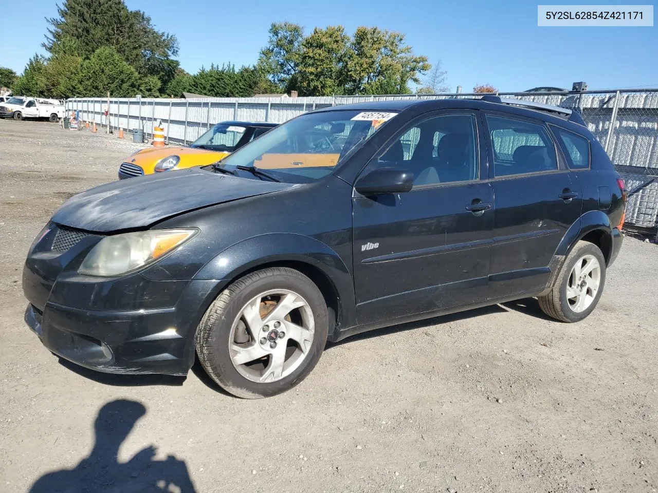 2004 Pontiac Vibe VIN: 5Y2SL62854Z421171 Lot: 74857154