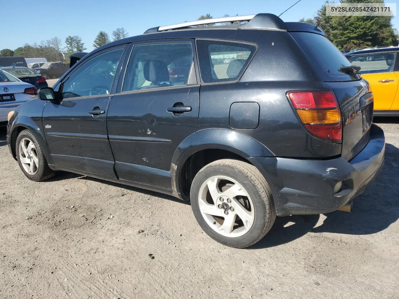 2004 Pontiac Vibe VIN: 5Y2SL62854Z421171 Lot: 74857154