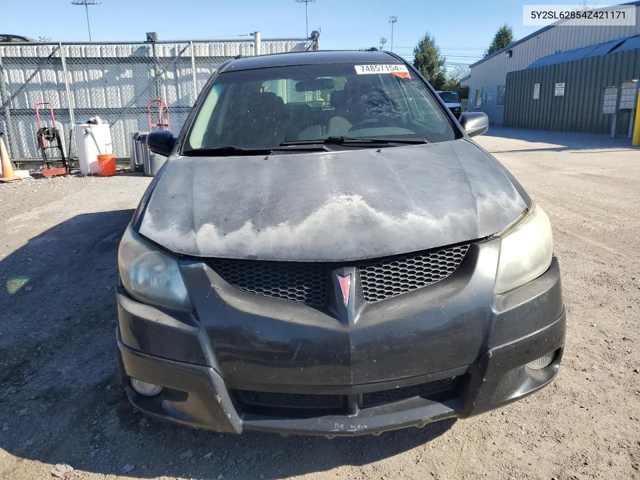 2004 Pontiac Vibe VIN: 5Y2SL62854Z421171 Lot: 74857154