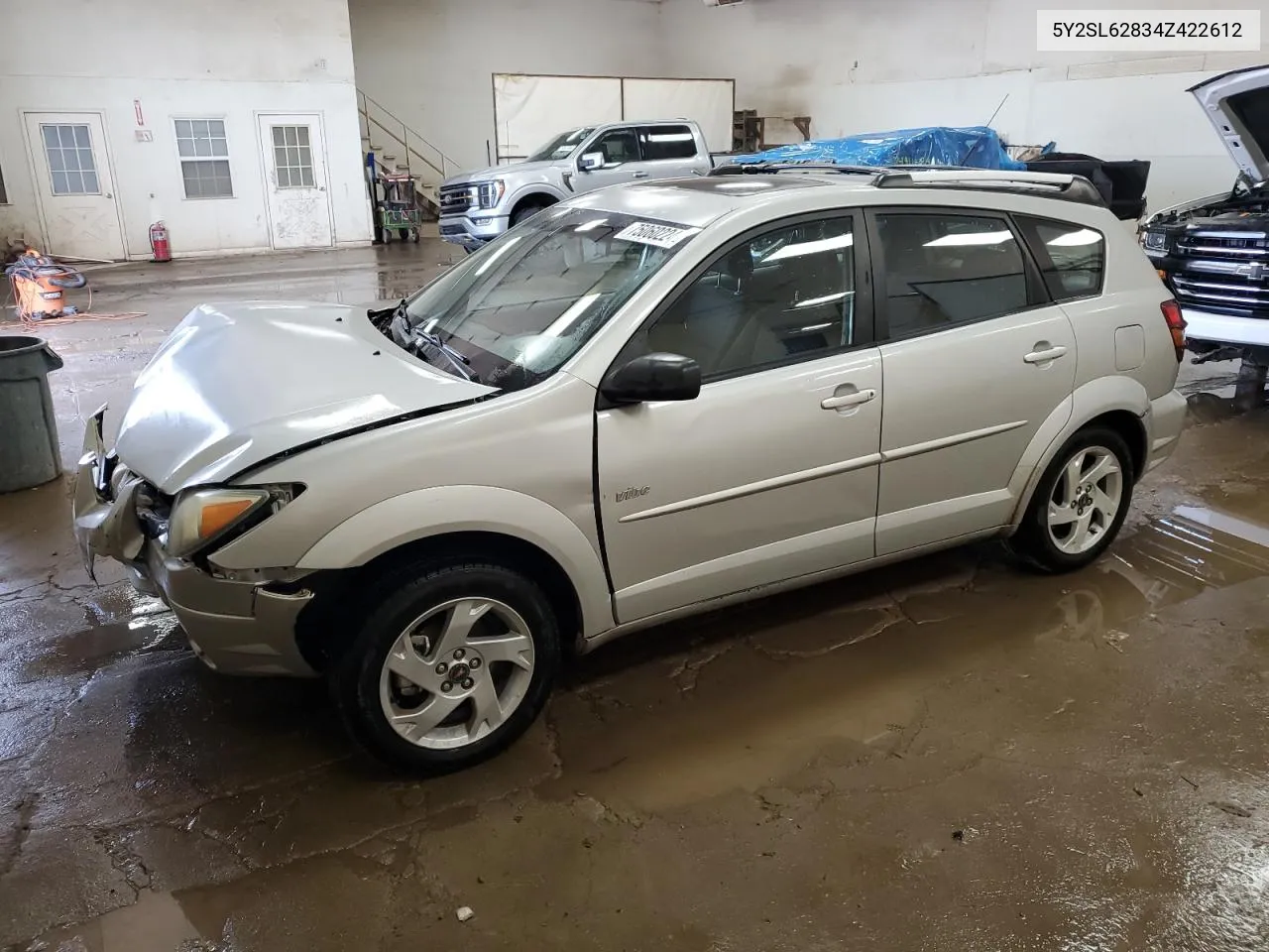 2004 Pontiac Vibe VIN: 5Y2SL62834Z422612 Lot: 75060224