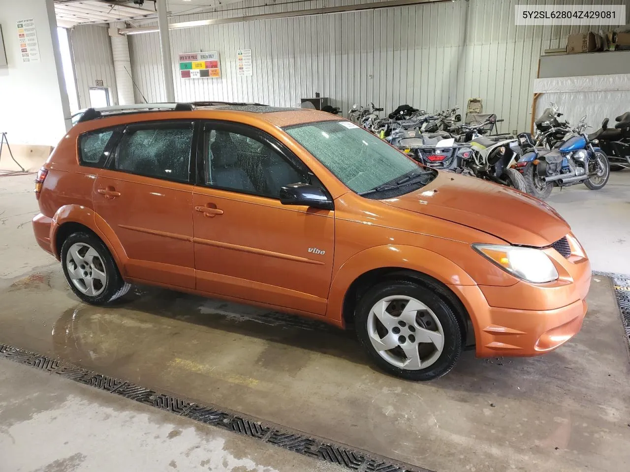 2004 Pontiac Vibe VIN: 5Y2SL62804Z429081 Lot: 75206894