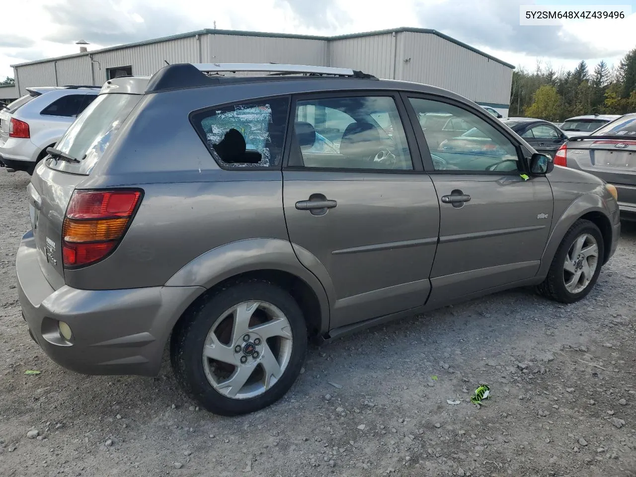 2004 Pontiac Vibe VIN: 5Y2SM648X4Z439496 Lot: 75212314