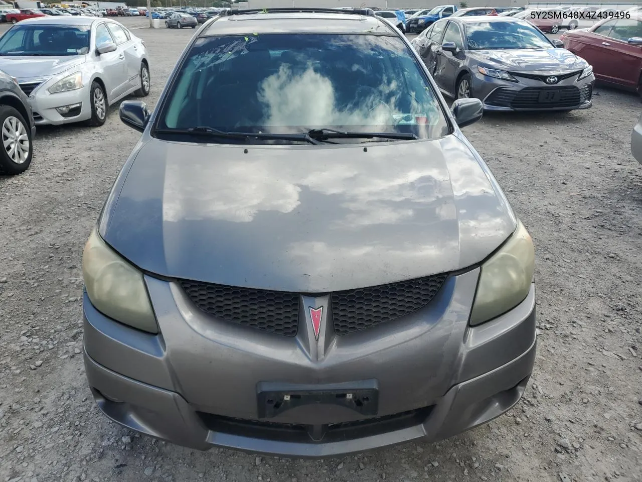 2004 Pontiac Vibe VIN: 5Y2SM648X4Z439496 Lot: 75212314