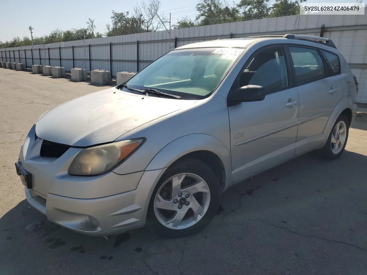 2004 Pontiac Vibe VIN: 5Y2SL62824Z406479 Lot: 75212634