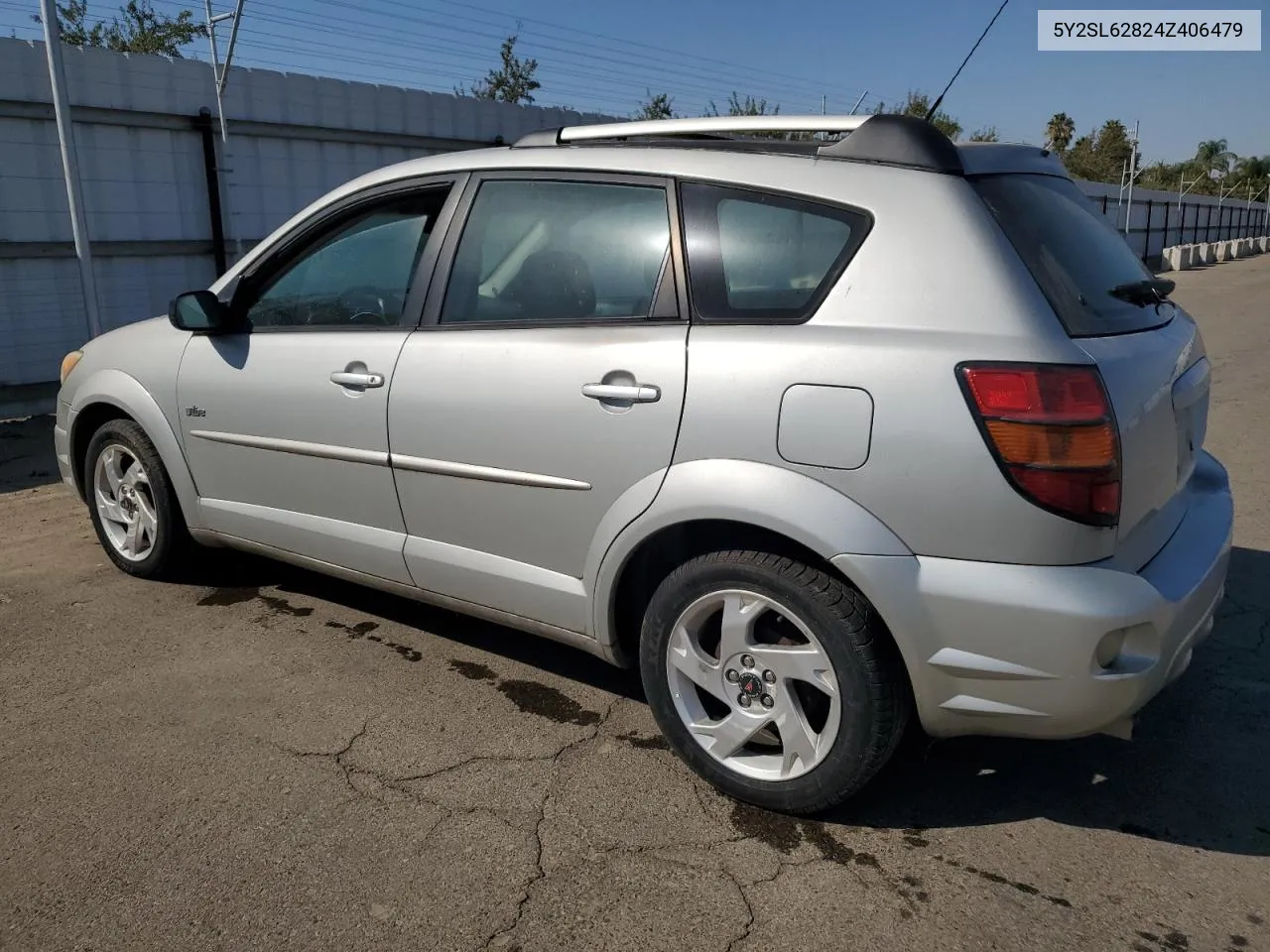 2004 Pontiac Vibe VIN: 5Y2SL62824Z406479 Lot: 75212634