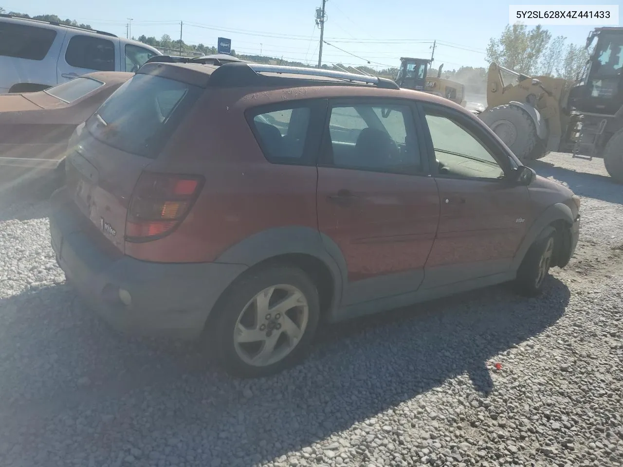 2004 Pontiac Vibe VIN: 5Y2SL628X4Z441433 Lot: 75320444