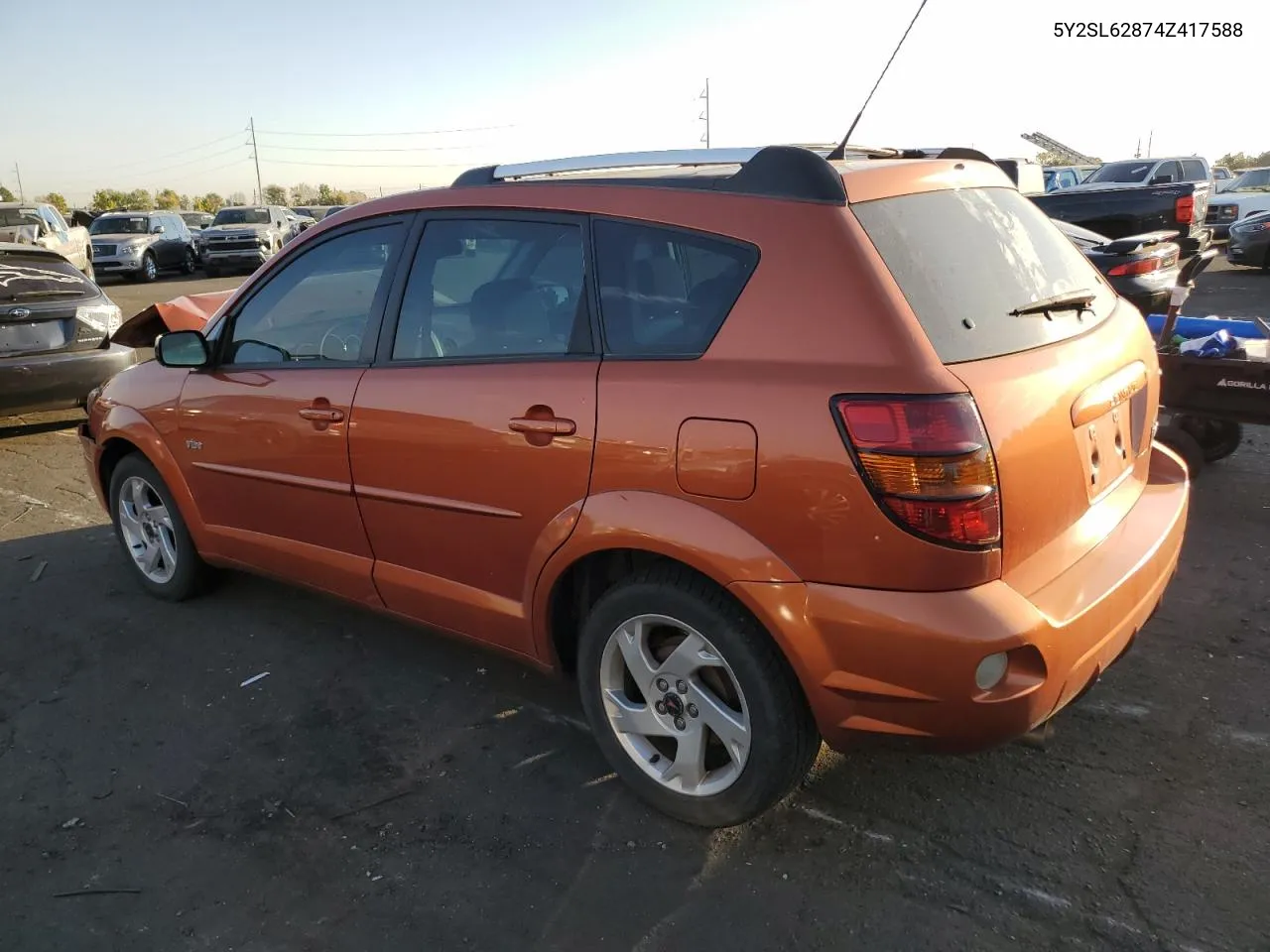 2004 Pontiac Vibe VIN: 5Y2SL62874Z417588 Lot: 75671854