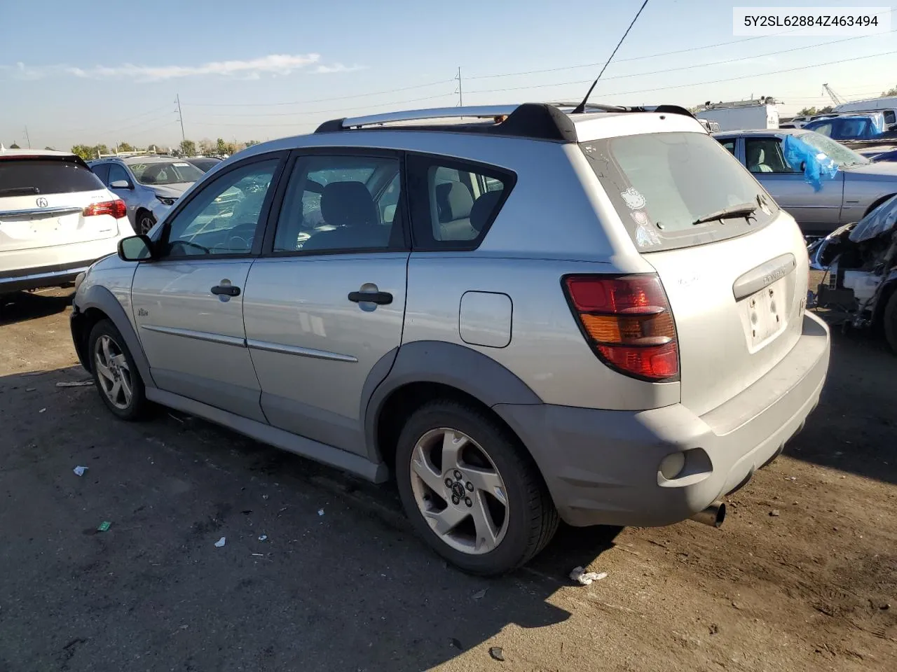 2004 Pontiac Vibe VIN: 5Y2SL62884Z463494 Lot: 76077854