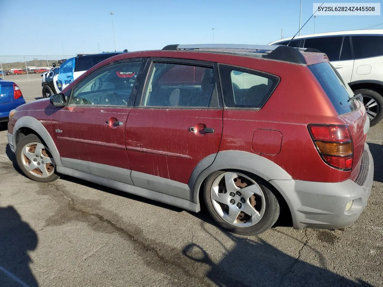 2004 Pontiac Vibe VIN: 5Y2SL62824Z445508 Lot: 76160704