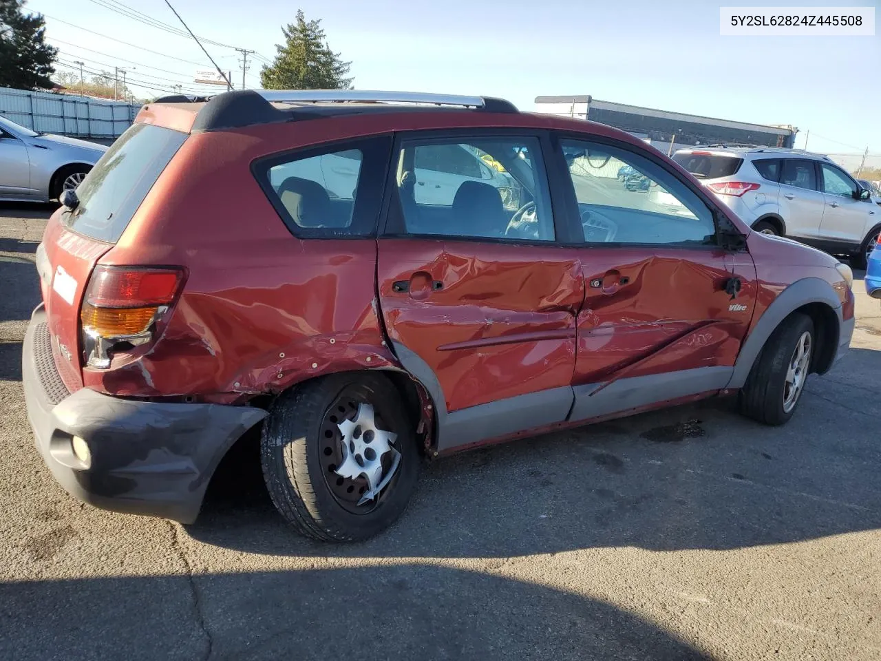 2004 Pontiac Vibe VIN: 5Y2SL62824Z445508 Lot: 76160704